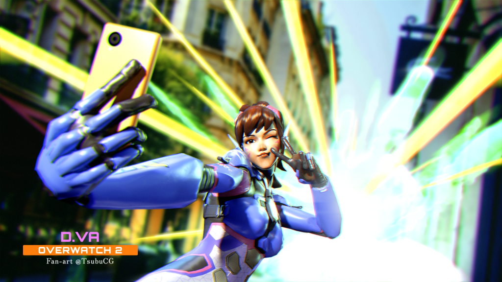 D.VA [ OVERWATCH2 ] Fanart ( 2024 )